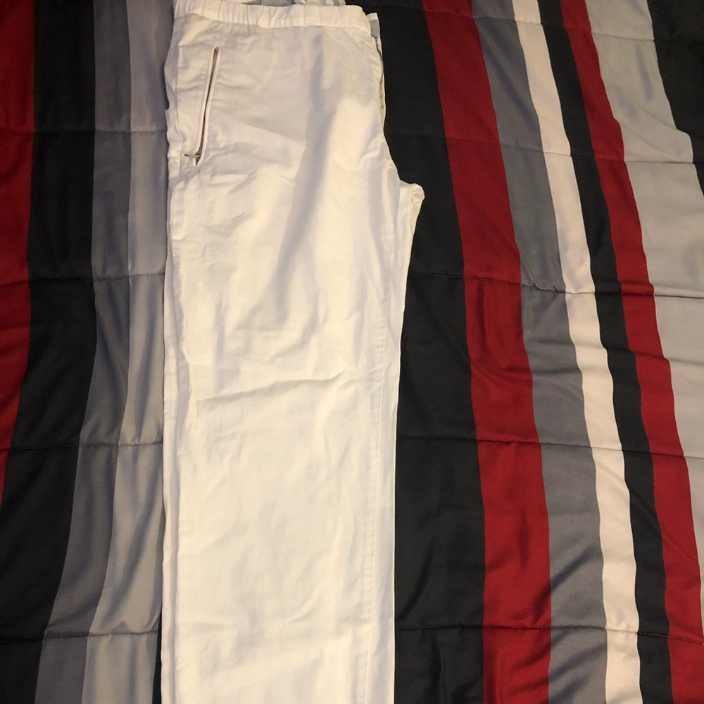 WHITE COMFORT  ZARA PANTS